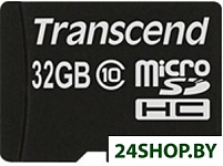 Картинка Карта памяти Transcend microSDHC Class 10 32 Гб (TS32GUSDC10)