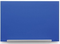 Картинка Магнитно-маркерная доска NOBO Diamond Glass Board Magnetic 993x559 (синий)