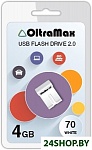 Картинка USB Flash Oltramax 70 4GB (белый)
