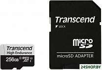 microSDXC TS256GUSD350V 256GB (с адаптером)