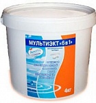 Картинка Средство для комплексной обработки воды МАРКОПУЛ МУЛЬТИЭКТ 6 в 1 (4 кг, картриджи)