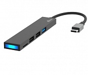 Картинка USB-хаб Ritmix CR-4313 Metal