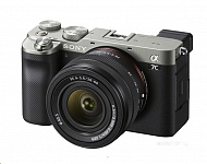 Картинка Беззеркальный фотоаппарат SONY Alpha a7C Kit 28-60mm (серебристый)