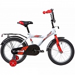 Картинка Детский велосипед Novatrack Astra 16 2020 163ASTRA.WT20 (белый/красный)