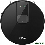 Картинка Пылесос-робот KITFORT KT-572 (черный)