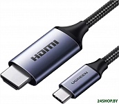 СM565 90451 USB Type-C - HDMI (1.5 м, черный)