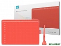 Графический планшет HUION HS611 (коралловый красный)