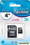 Картинка Карта памяти Smart Buy microSDHC 4 GB Class 4