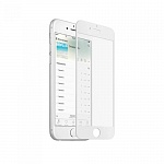 Картинка Закаленное стекло DF для iPhone 7 Plus/8 Plus Full Screen iColor-16 White