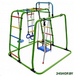 Картинка Детский спортивный комплекс Формула здоровья Игрунок Т плюс салатовый-радуга