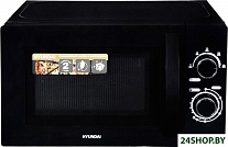 Картинка Микроволновая печь Hyundai HYM-M2063 (черный/хром)