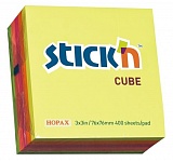 Картинка Блок самоклеящийся бумажный Stickn Hopax 21012