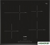 Картинка Встраиваемая электрическая варочная панель (поверхность) Bosch PIF651FB1E