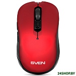 Картинка Мышь SVEN RX-560SW (красный)