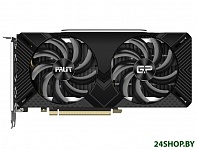 Картинка Видеокарта Palit GeForce RTX 2060 Super Dual 8GB GDDR6 NE6206S018P2-1160A