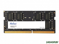 Картинка Оперативная память Netac Basic 16GB DDR4 SODIMM PC4-21300 NTBSD4N26SP-16