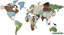 Карта мира L 3139 (3 уровня, multicolor)