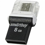 Картинка USB флэш SmartBuy 8GB POKO SERIES OTG BLACK