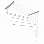 Картинка Сушилка для белья потолочная ЛИАНА 1,9м (пластик)