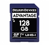 Картинка Карта памяти Delkin Devices SDXC Advantage UHS-I 128GB