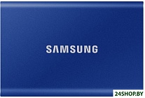 Картинка Внешний накопитель Samsung T7 500GB (синий)