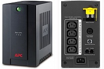 Картинка Источник бесперебойного питания APC Back-UPS 700VA, 230V, AVR, IEC Sockets (BX700UI)