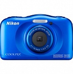 Картинка Фотоаппарат Nikon CoolPix W150 (синий)