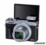 Картинка Фотоаппарат Canon PowerShot G7 X Mark III (серебристый/черный)