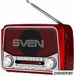 Картинка Радиоприемник SVEN SRP-525 (красный)