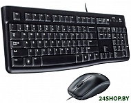 Картинка Клавиатура и мышь Logitech Desktop MK120 Black