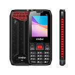 Картинка Мобильный телефон Strike P21 (черный/красный)