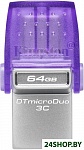 Картинка USB Flash Kingston DataTraveler MicroDuo 3C USB 3.2 Gen 1 64GB