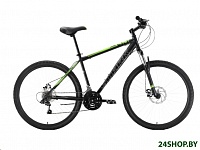 Картинка Велосипед Stark Tank 27.1 D Steel р.20 2022 (черный/зеленый)