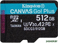 Картинка Карта памяти Kingston Canvas Select Plus microSDXC 512GB