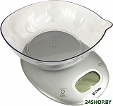 Картинка Весы кухонные Delta KCE-34 (серебро)