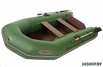 Картинка Моторно-гребная лодка Лоцман Профи 290 ЖС (зеленый)
