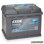 Картинка Автомобильный аккумулятор Exide Premium EA640 (64 А/ч)
