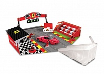 Картинка Игровой набор BBURAGO Ferrari и 1 машинка арт.18-31209