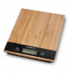 Картинка Весы кухонные TeXet TSC-01w (бамбук)