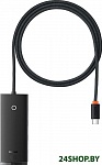 Lite Series 4-Port USB A - Type C WKQX030401 (1 м, черный)