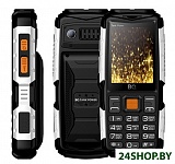Картинка Мобильный телефон BQ-Mobile BQ-2430 Tank Power (черный/серебристый)