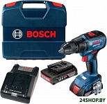 Картинка Дрель-шуруповерт Bosch GSR 18V-50 Professional 06019H5000 (с 2-мя АКБ, кейс)