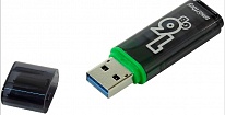 Картинка USB флеш SmartBuy 16GB GLOSSY SERIES DARK GREY USB 3.0