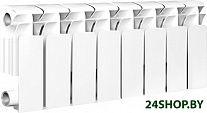 Картинка Алюминиевый радиатор Oasis 200/100 (алюминиевый, 10 секций)