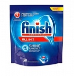 Картинка Таблетки для посудомоечных машин FINISH All-in-1 MAX (упак.:50шт)