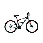 Картинка Велосипед Altair MTB FS 26 2.0 disc р.18 2021 (черный)