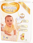 Картинка Подгузники HUGGIES Elite Soft 3 (5-9 кг) 80 шт