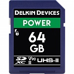 Картинка Карта памяти Delkin Devices SDXC Power UHS-II 64GB