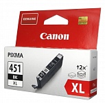 Картинка Чернильница Canon CLI-451BK XL Black