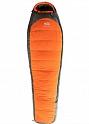 Спальный мешок кокон Tramp Oimyakon T-Loft Regular TRS-048R-LT (левый, оранжевый/серый)